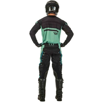 Camiseta de motocross Fly KINETIC K120 SAGE GREEN BLACK 2020