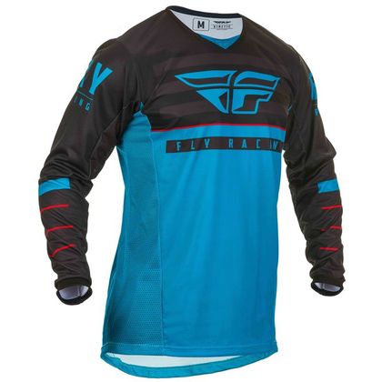 Camiseta de motocross Fly KINETIC K120 BLUE BLACK RED 2020 Ref : FL0682 