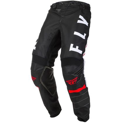 Pantalón de motocross Fly KINETIC K120 BLACK WHITE RED 2020 Ref : FL0723 