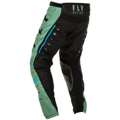 Pantaloni da cross Fly KINETIC K120 SAGE GREEN BLACK ENFANT