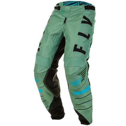 Pantalón de motocross Fly KINETIC K120 SAGE GREEN BLACK ENFANT Ref : FL0730 