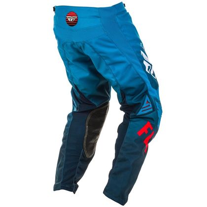 Pantalón de motocross Fly KINETIC K220 BLUE WHITE RED 2020