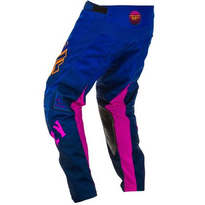 Pantalón de motocross Fly KINETIC K220 MIDNIGHT BLUE ORANGE 2020