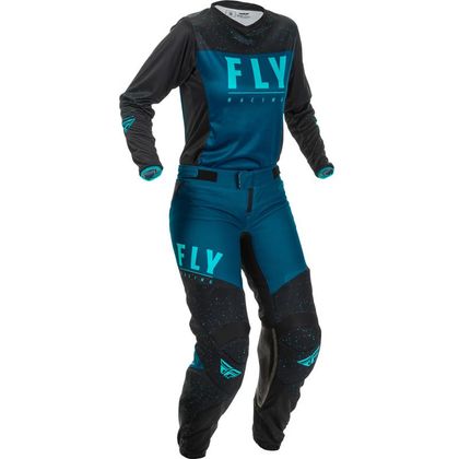 Pantaloni da cross Fly LITE NAVY BLUE BLACK DONNA 2020