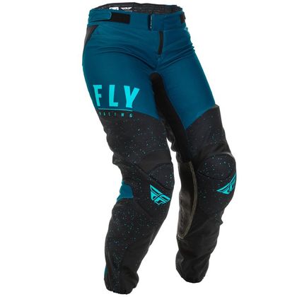 Pantaloni da cross Fly LITE NAVY BLUE BLACK RAGAZZA 2020