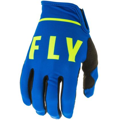 Guantes de motocross Fly LITE BLUE BLACK HI-VIS NIÑO Ref : FL0827 