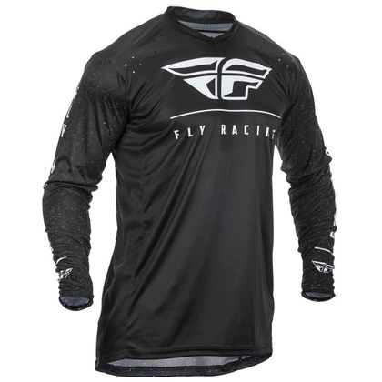 Camiseta de motocross Fly LITE HYDROGEN BLACK WHITE 2020 Ref : FL0675 