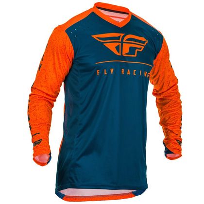 Camiseta de motocross Fly LITE HYDROGEN ORANGE NAVY 2020 Ref : FL0678 
