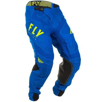 Pantaloni da cross Fly LITE HYDROGEN BLUE BLACK HI-VIS 2020