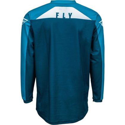 Camiseta de motocross Fly F-16 RIDING NAVY BLUE WHITE NIÑO 2020