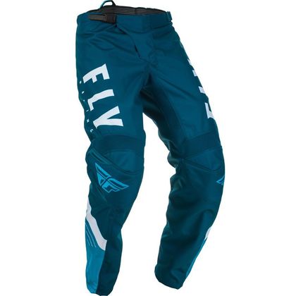 Pantalón de motocross Fly F-16 RIDING NAVY BLUE WHITE NIÑO Ref : FL0751 