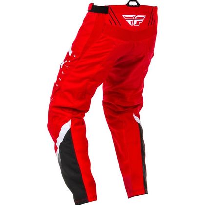 Pantaloni da cross Fly F-16 RIDING RED BLACK WHITE ENFANT