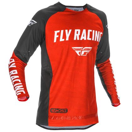 Camiseta de motocross Fly EVO DST BOA - RED BLACK WHITE 2021 Ref : FL0980 