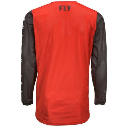 Camiseta de motocross Fly KINETIC MESH - RED BLACK 2021