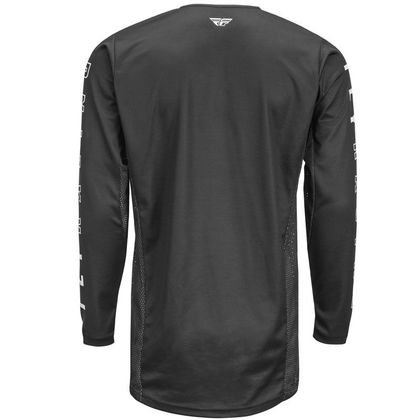 Camiseta de motocross Fly KINETIC K121 - BLACK WHITE 2021