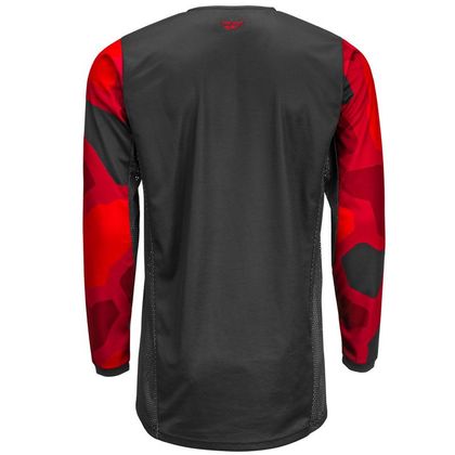 Camiseta de motocross Fly KINETIC K221 - RED BLACK 2021