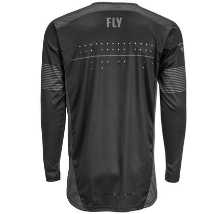 Camiseta de motocross Fly LITE BOA - BLACK GREY 2021