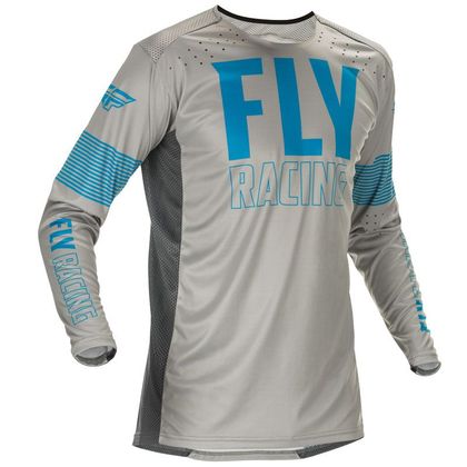 Camiseta de motocross Fly LITE BOA - BLUE GREY 2021 Ref : FL0998 