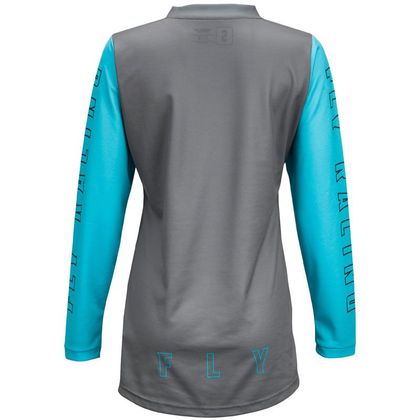 Maillot cross Fly F-16 WOMAN - GREY BLUE 2021