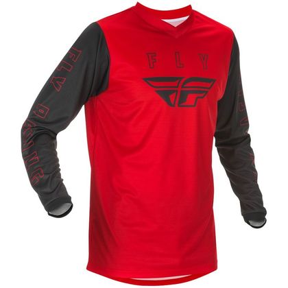 Camiseta de motocross Fly F-16 - RED BLACK 2021 Ref : FL1045 