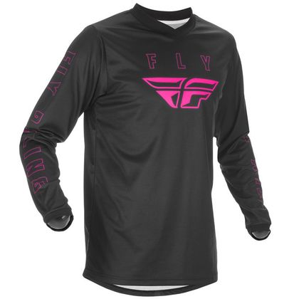 Camiseta de motocross Fly F-16 KID - BLACK PINK Ref : FL1118 