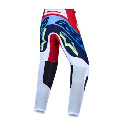 Alpinestars SUPERTECH - DYNA KINDER Cross-Hose - Rot / Blau