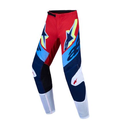 Alpinestars SUPERTECH - DYNA KINDER Cross-Hose - Rot / Blau Ref : AP4552 