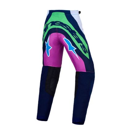 Alpinestars SUPERTECH - MAVEN ENFANT Crossbukser - Hvid / Grøn