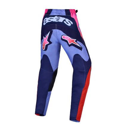 Pantalon cross Alpinestars FLUID - HUNT ENFANT - Violet / Rose