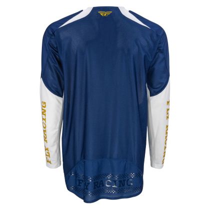 Maillot cross Fly EVO DST - NAVY/BLANC/GOLD 2022