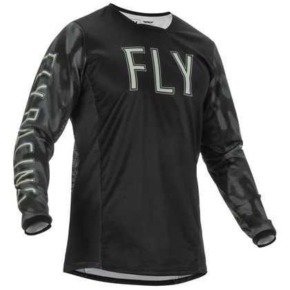Camiseta de motocross Fly KINETIC S.E. TACTIC GRIS/NOIR CAMO 2022 Ref : FL1290 