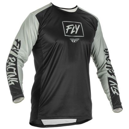 Camiseta de motocross Fly LITE NOIR/GRIS 2022 Ref : FL1268 