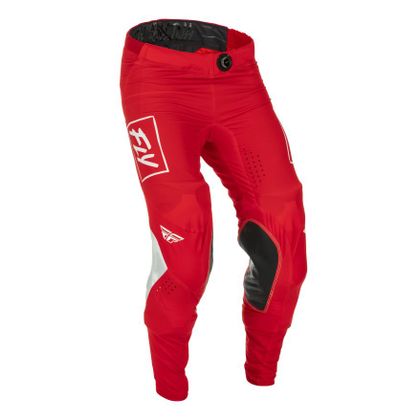 Pantalón de motocross Fly LITE ROUGE/BLANC 2022 Ref : FL1274 