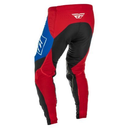 Pantalón de motocross Fly LITE ROUGE/BLANC/BLEU 2022