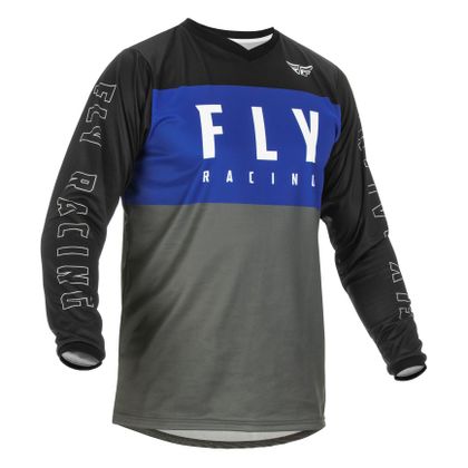 Camiseta de motocross Fly F-16 - BLEU/GRIS/NOIR 2022 Ref : FL1311 
