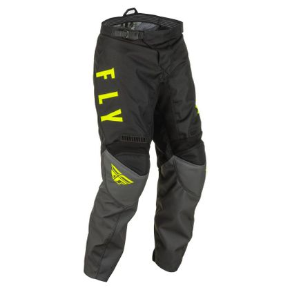 Pantalón de motocross Fly F-16 - GRIS/NEGRO/AMARILLO FLUOR NI?O/A Ref : FL1327 