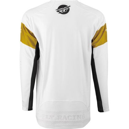 Camiseta de motocross Fly EVO LIMITED EDITION BRAZEN 2023 - Blanco / Amarillo