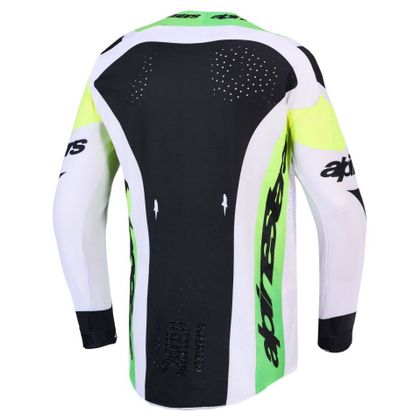 Alpinestars SUPERTECH - DYNA 2027 Cross-paita - Valkoinen / Vihreä