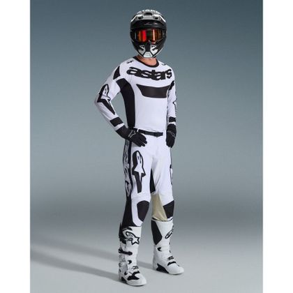 Alpinestars RACER - RIWAY 2025 Cross jersey - White / Black