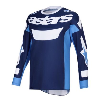 Alpinestars RACER - RIWAY 2025 Kruisshirt - Blauw / Wit Ref: AP4025 
