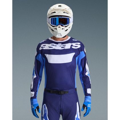Alpinestars RACER - RIWAY 2025 Kruisshirt - Blauw / Wit