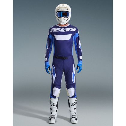 Alpinestars RACER - RIWAY 2025 Kruisshirt - Blauw / Wit