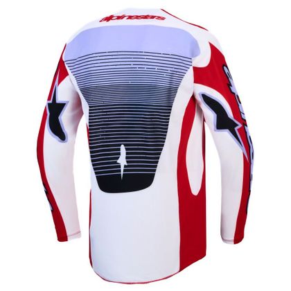 Krosový dres Alpinestars TECHSTAR - MAVEN 2027 - Červená / Fialový