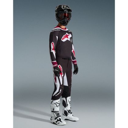 Alpinestars SUPERTECH - AFD V 2025 Cross jersey - Black / Red