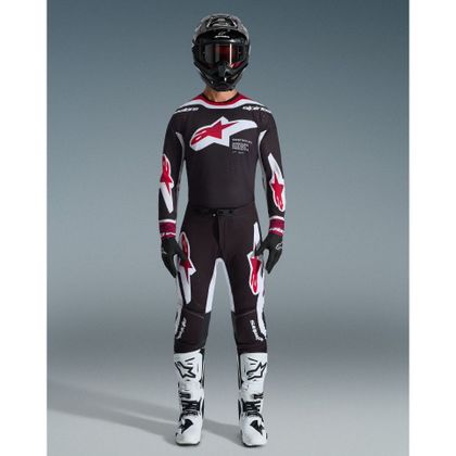 Alpinestars SUPERTECH - AFD V 2025 Cross jersey - Black / Red