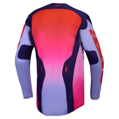Maillot cross Alpinestars RACER - AIR HUNT 2027 - Violet / Rose