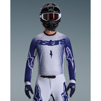 Alpinestars SUPERTECH - SCENZ 2025 Kruisshirt - Grijs / Blauw