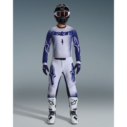 Alpinestars SUPERTECH - SCENZ 2025 Kruisshirt - Grijs / Blauw