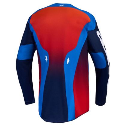 Maillot cross Alpinestars RACER - HUNT 2027 - Bleu / Rouge