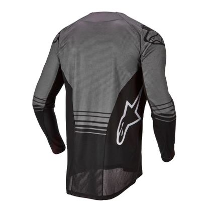 Camiseta de motocross Alpinestars TECHSTAR GRAPHITE - DARK GRAY BLACK 2022